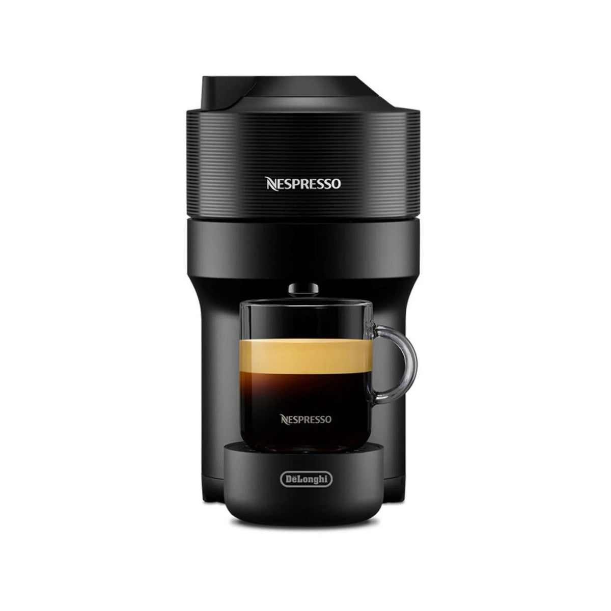 Black Coffee and Espresso Maker with Coffee Tasting Set P719