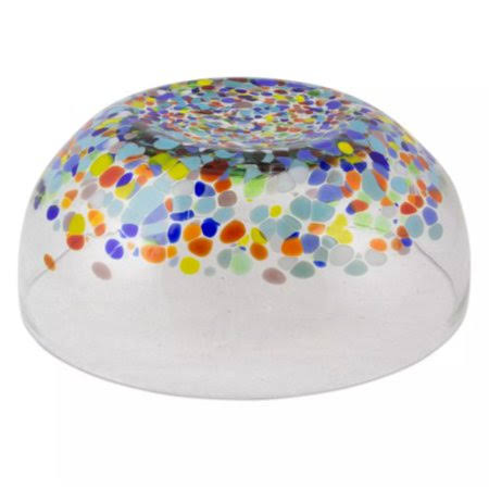 Blown Glass Salad Bowl O430