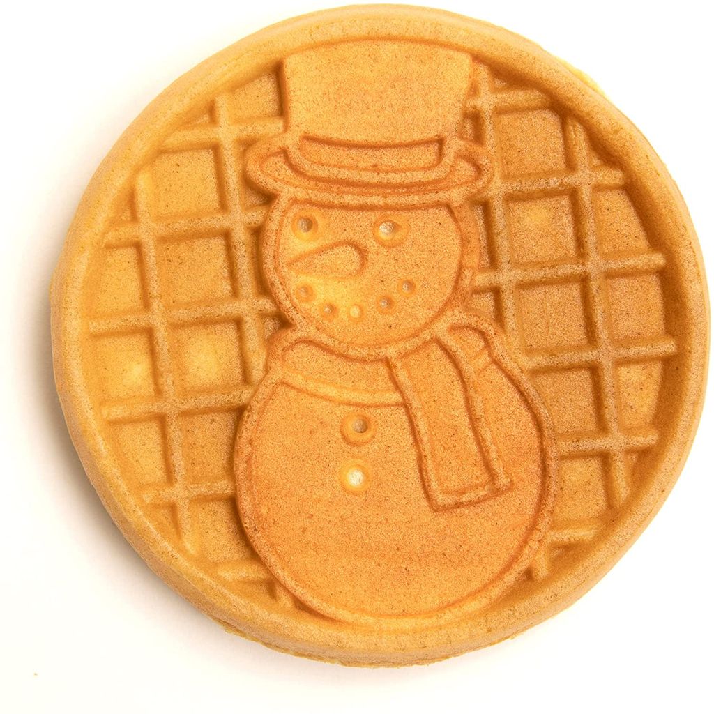 Personal Electric Snowman Waffle Maker W70858