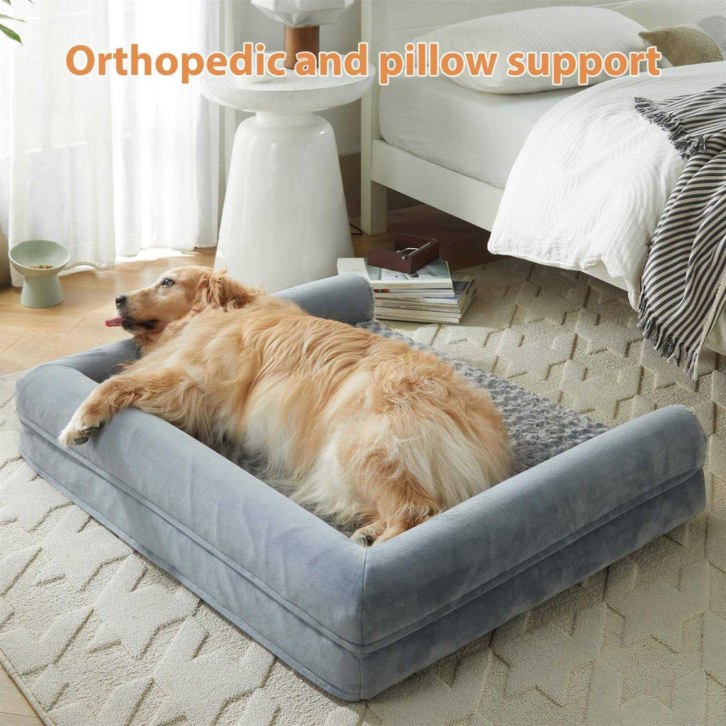Orthopedic Egg Foam Dog Bed with Removable Washable Cover K4594