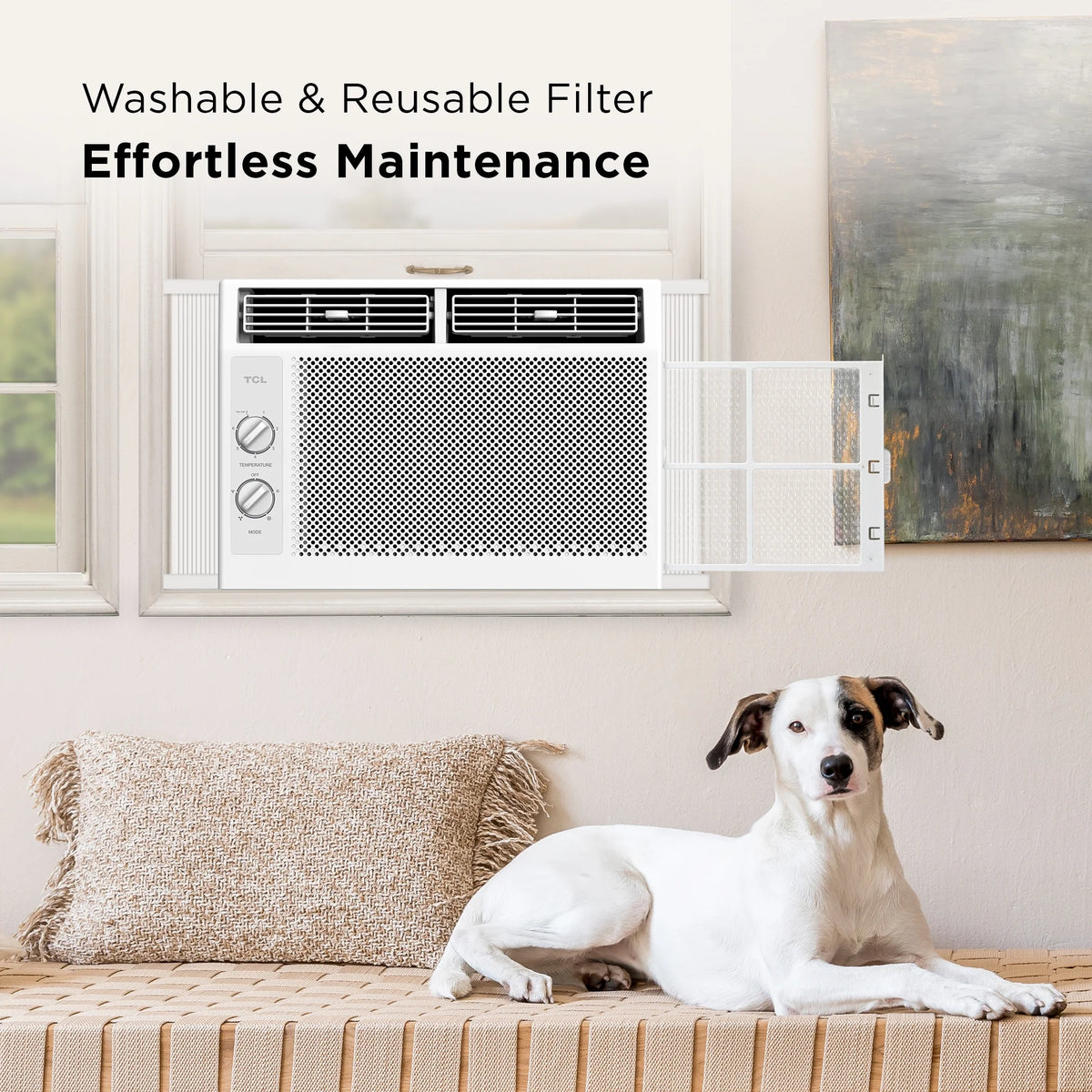 5,000 BTU Mechanical Window Air Conditioner E9581