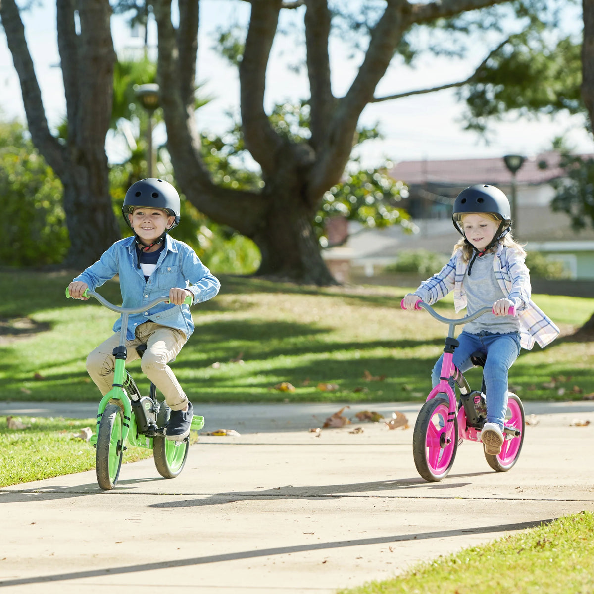 Green 12-Inch Kids Training Bike L652310
