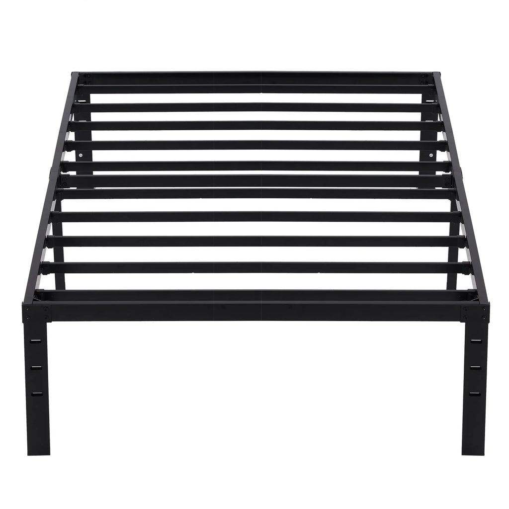 Twin Size Black Metal Platform Bed S91977