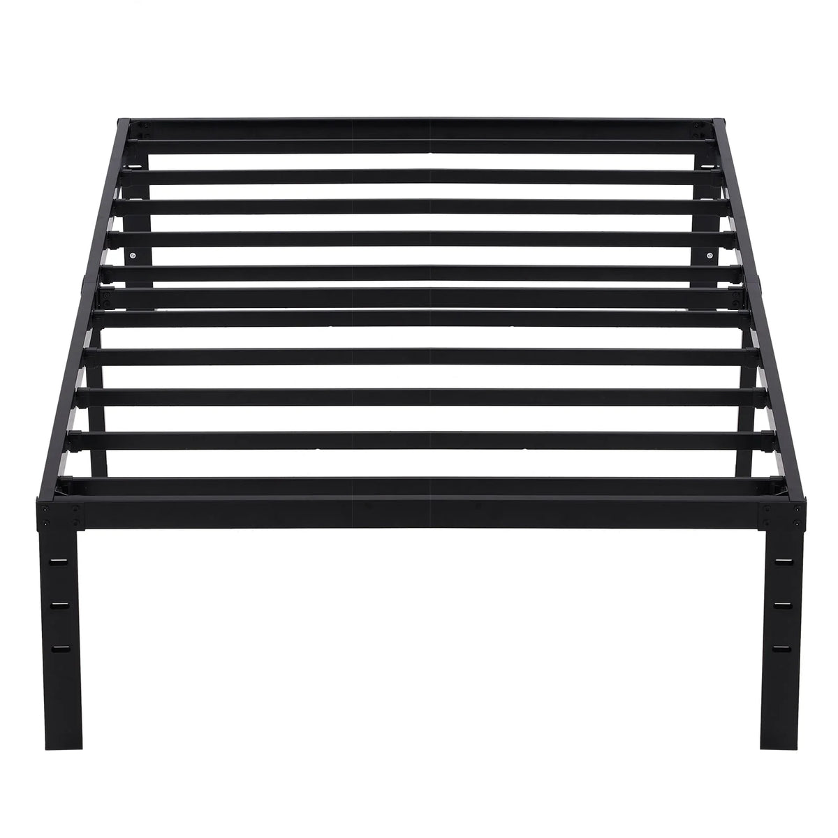 Twin Size Black Metal Platform Bed S91977
