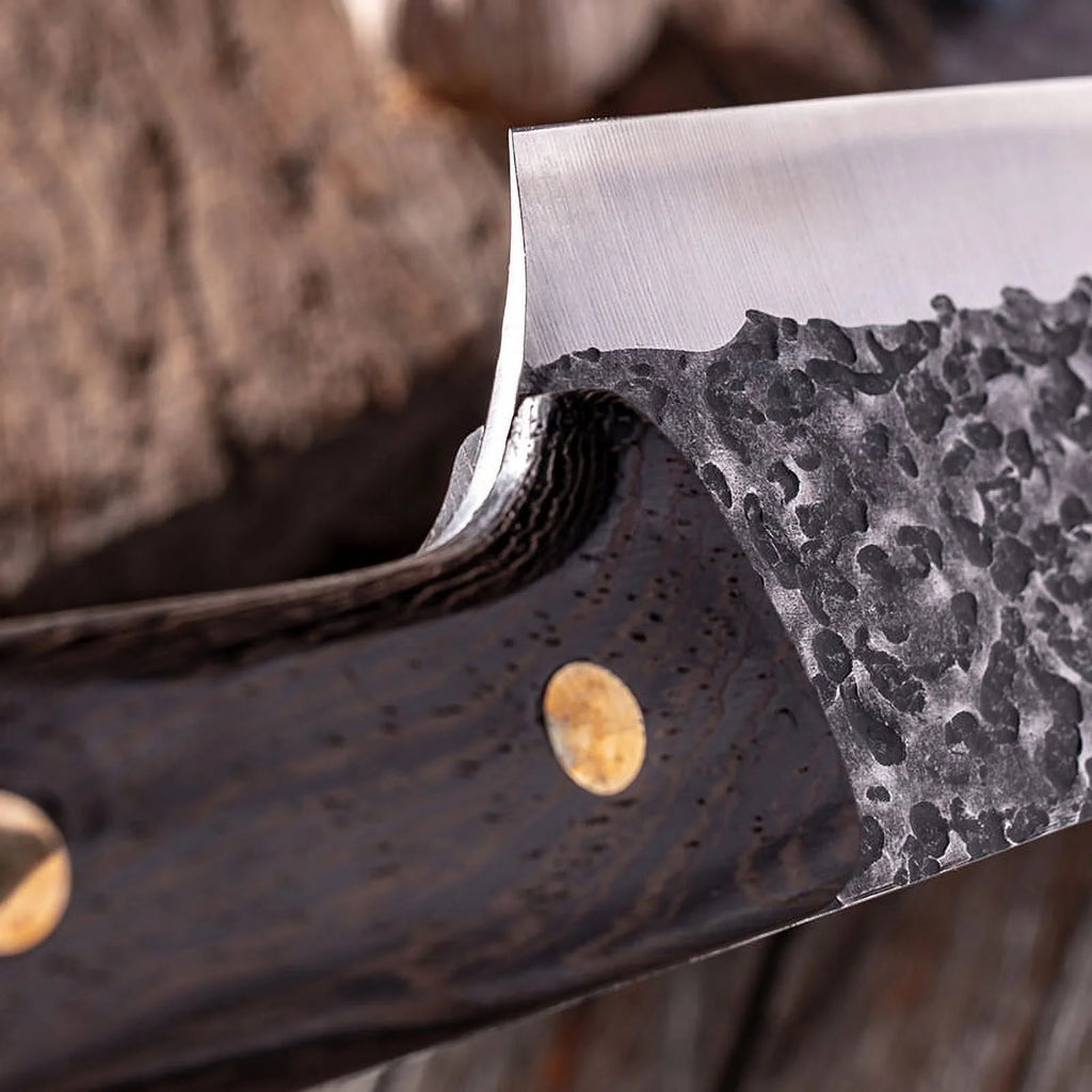 7 Inch Full Tang Forged High Carbon Steel Chef Knife with Sheath G900