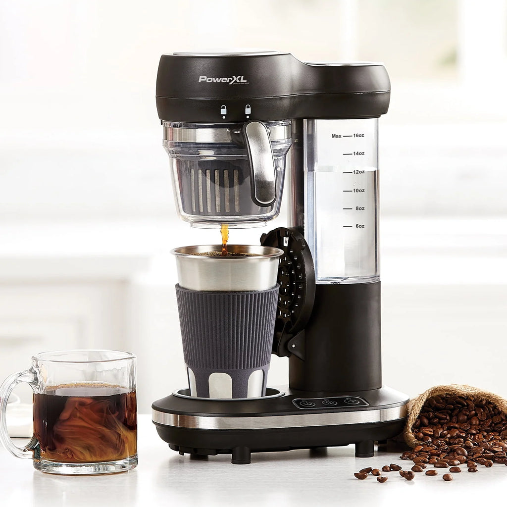 Automatic Single-Serve Coffee Maker with Built-In Grinder A945