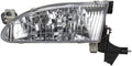 Toyota Corolla Headlight Assembly 1998 1999 2000 Driver Side with Bulbs D208499