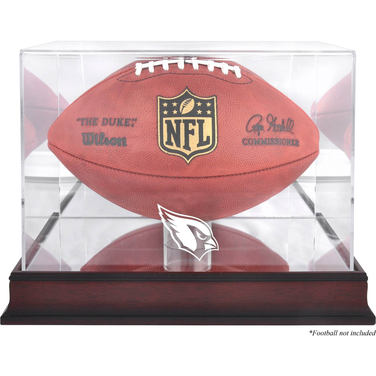 Mounted Memories NFL Football Logo Display CASE; Arizona Cardinals U8178