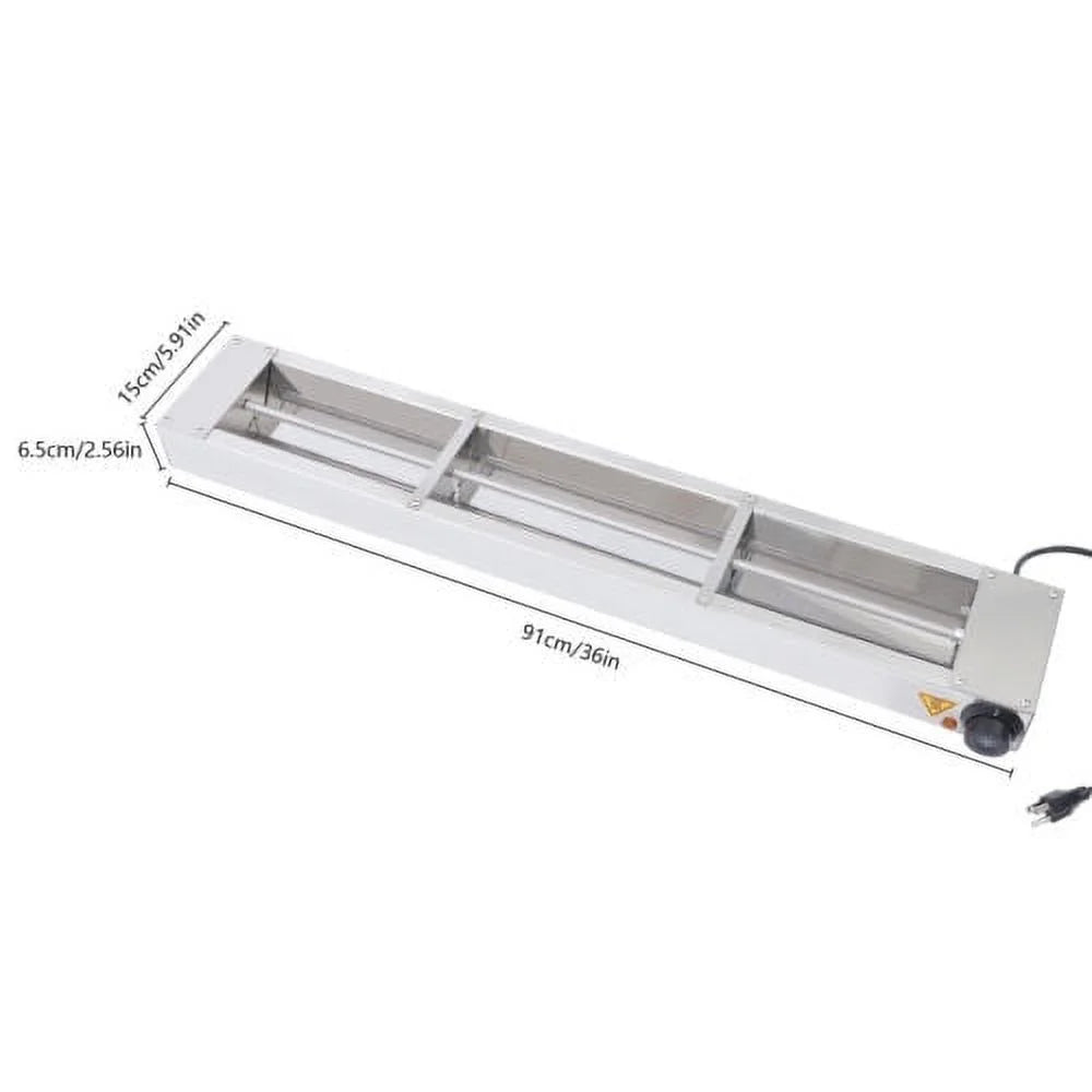 36" 600W Overhead Bar Heater Food Warmer S7870