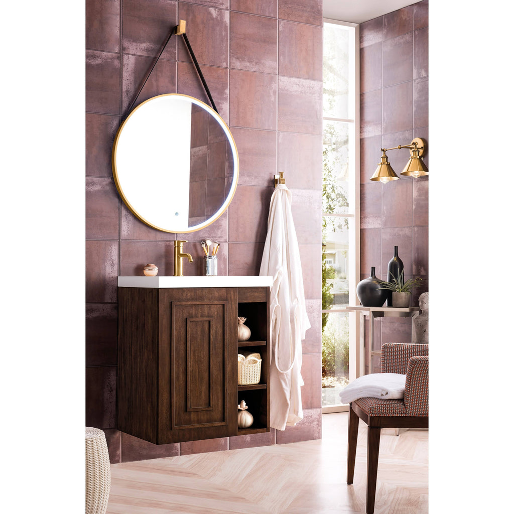 24 inch Single Vanity Cabinet with Countertop T302