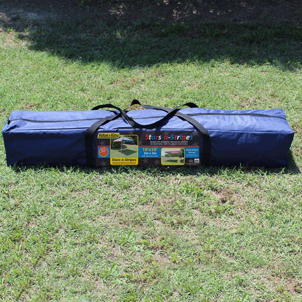 10 ft. x 10 ft. White Pop-Up Canopy N14436