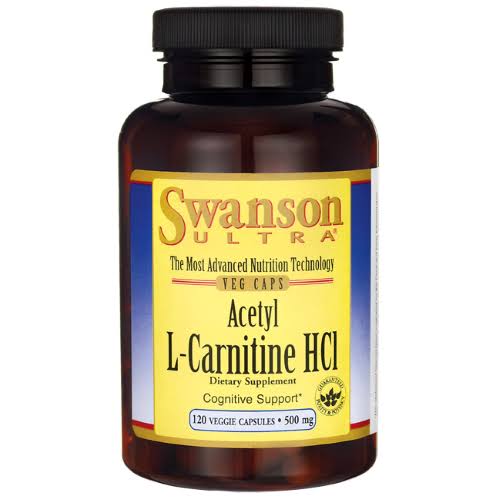 Acetyl L-Carnitine HCL 500 mg 120 Veg Caps B50275