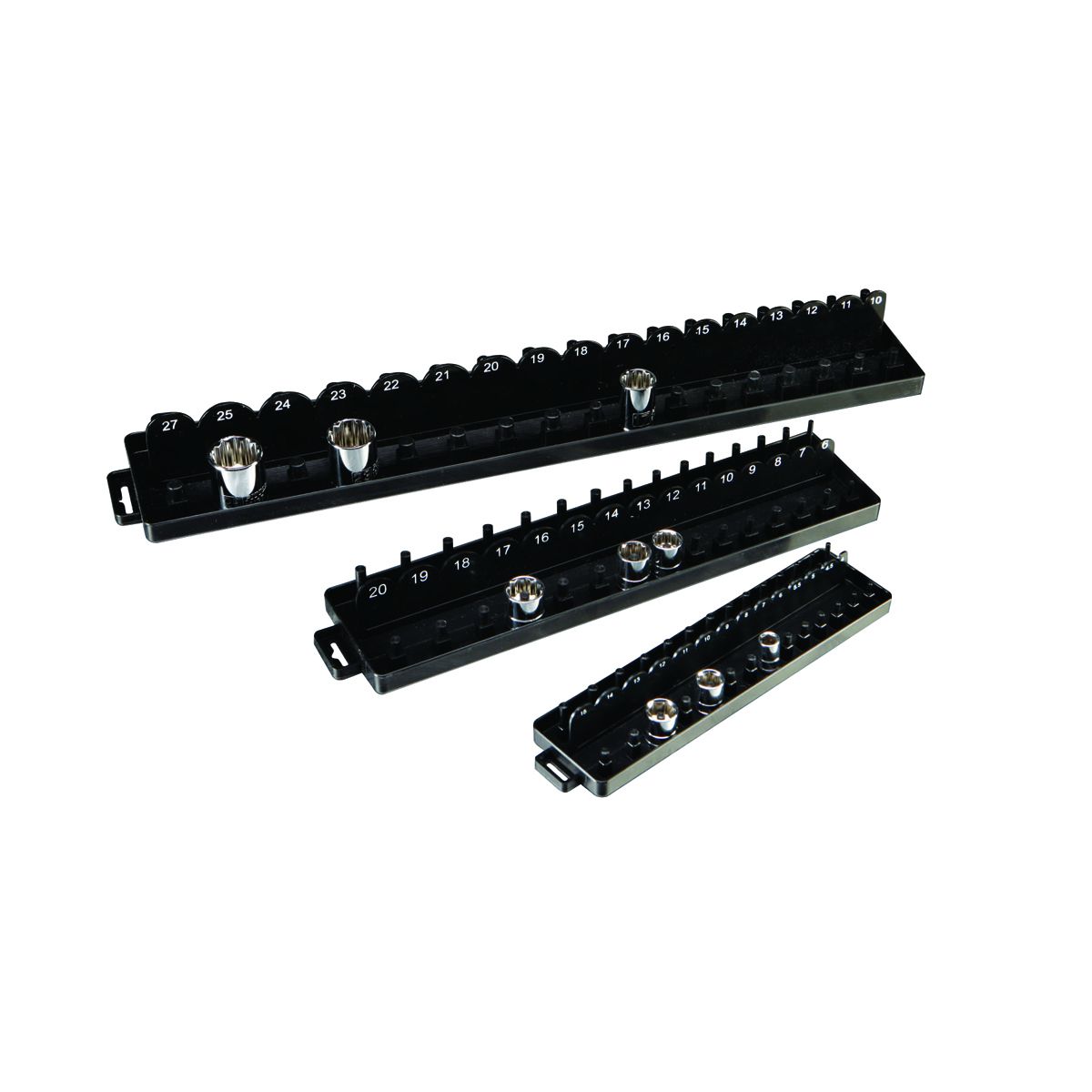 3 Piece Metric Socket Tray Organizer Q498343