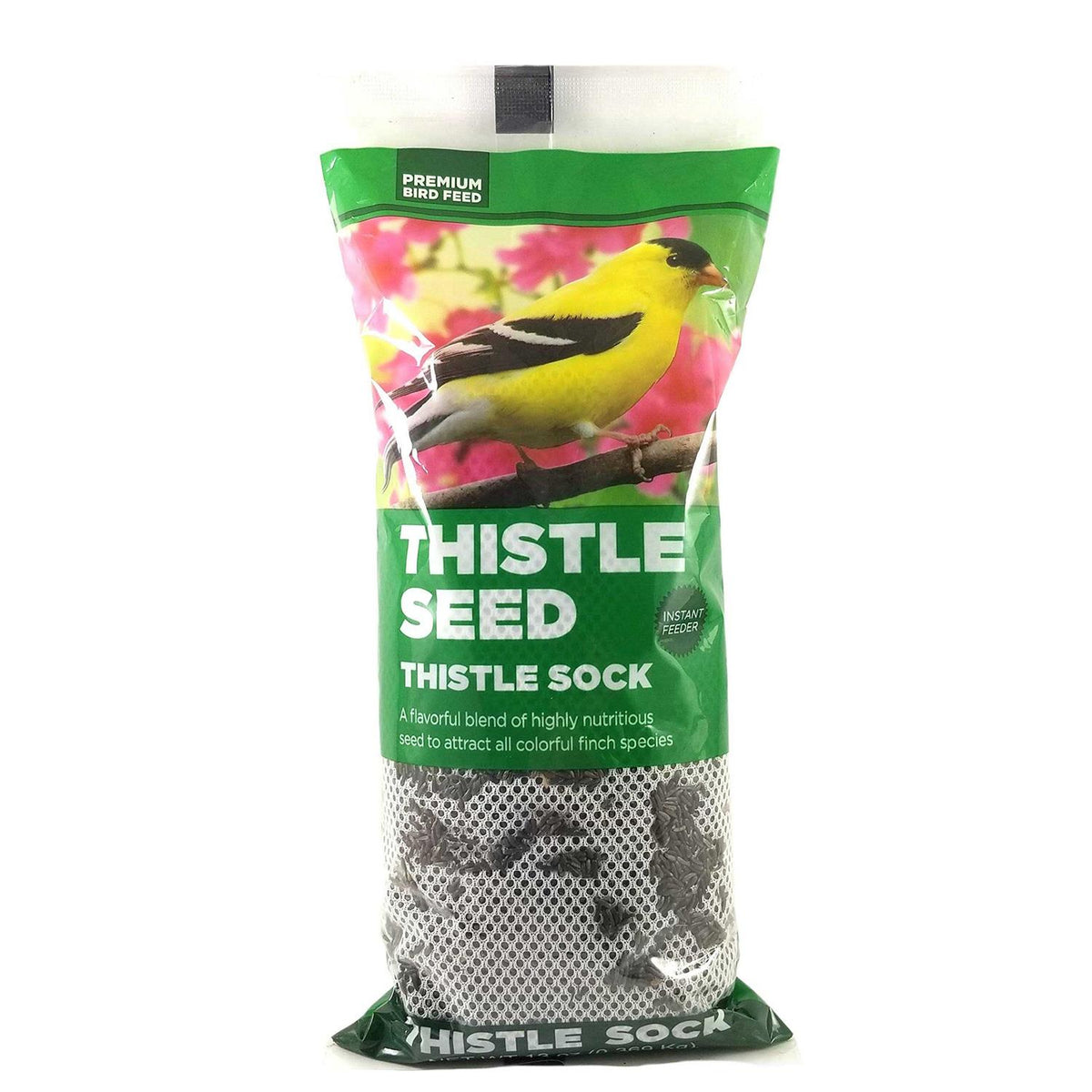 Feeder Sock Filled with Thistle Seeds U7067