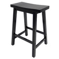 Black Saddle Seat Bar Stool B844
