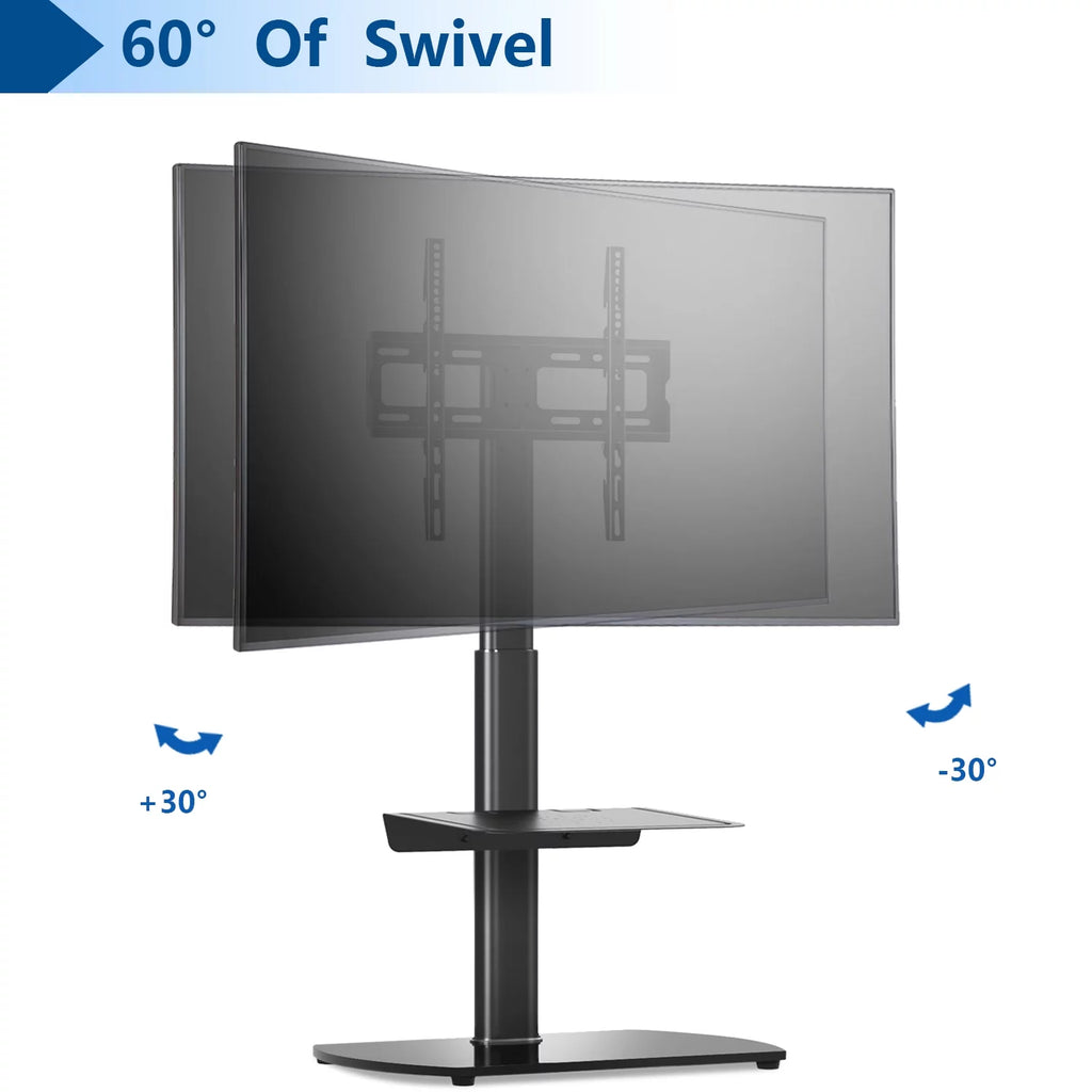 Universal Floor TV Stand up to 65 inch Black O320871