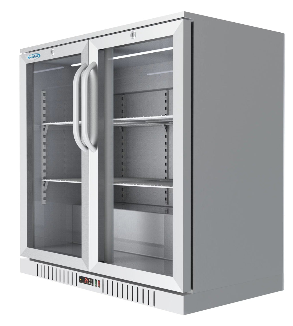 Two-Door Back Bar Refrigerator 7.4 Cu. ft. Q66382