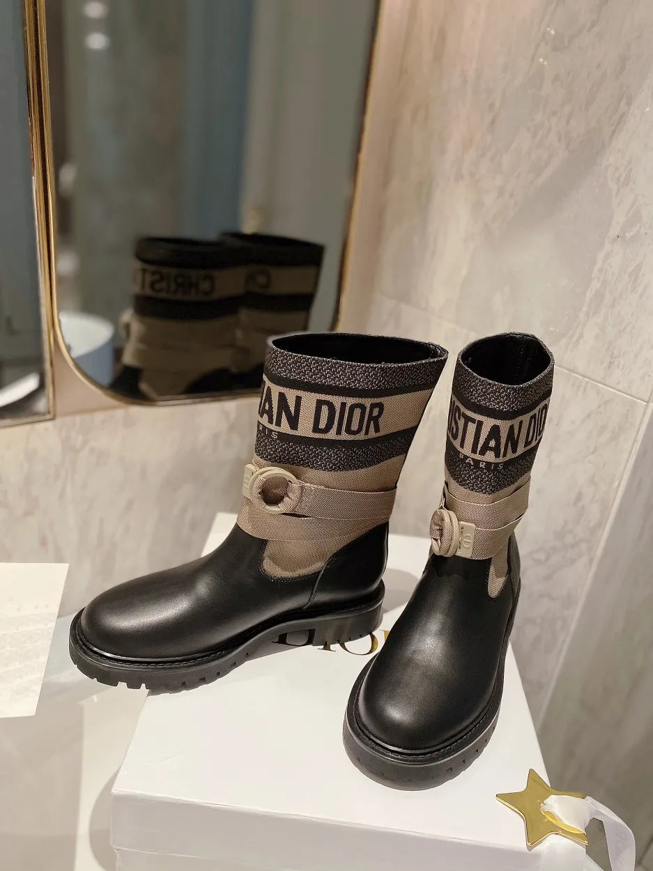 Women Short Boots 3cm Heels V2891