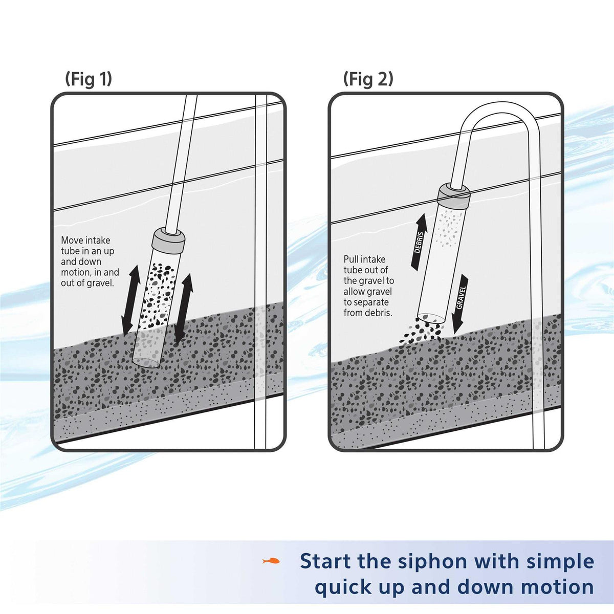 Siphon Vacuum Gravel Cleaner Mini R921