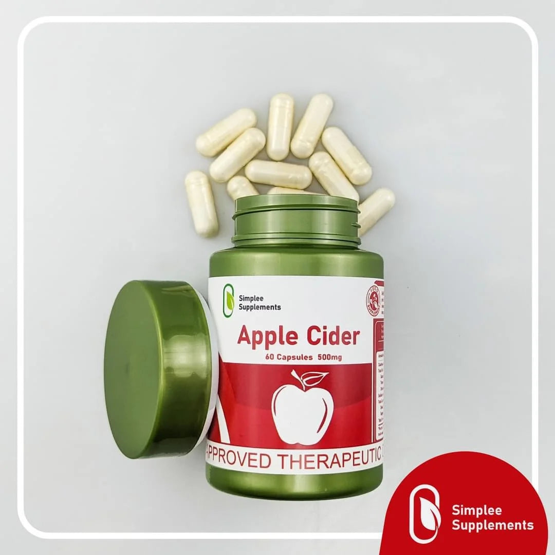 Apple Cider Capsules 500mg 60 Count T78861