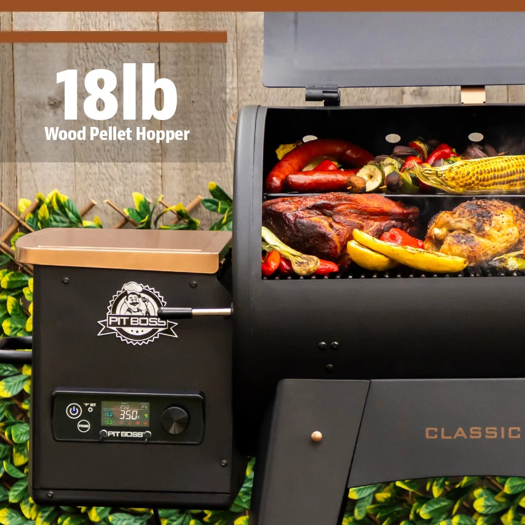 Wood Pellet Grill and Smoker A413