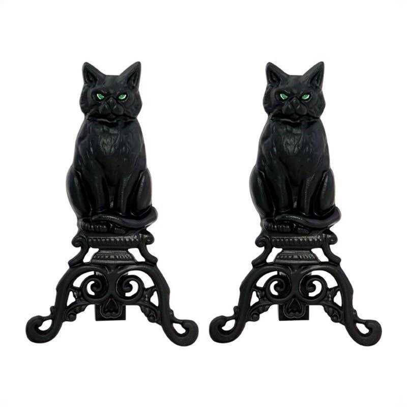Black Wrought Iron Fireplace Tool Set V38800