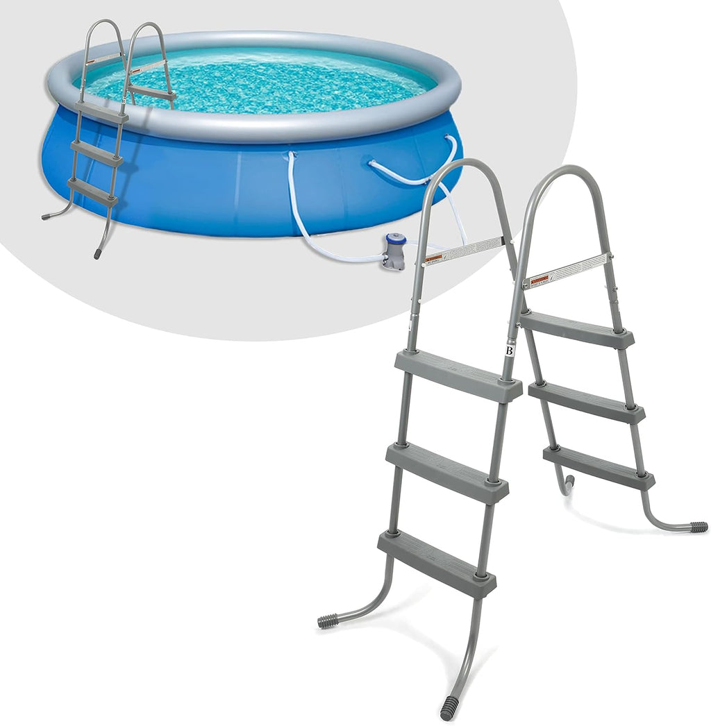 36 inch Steel Pool Ladder 3 Steps K1198