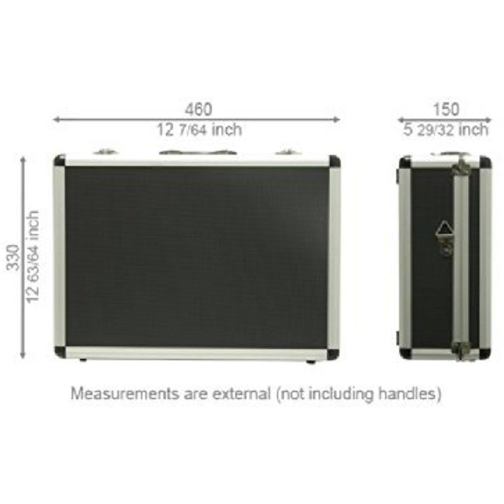 Aluminum Hard Case with Foam Insert Black M709920