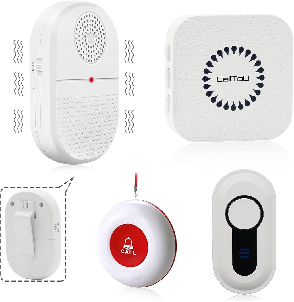 Wireless Caregiver Pager Vibration Alert System L8376