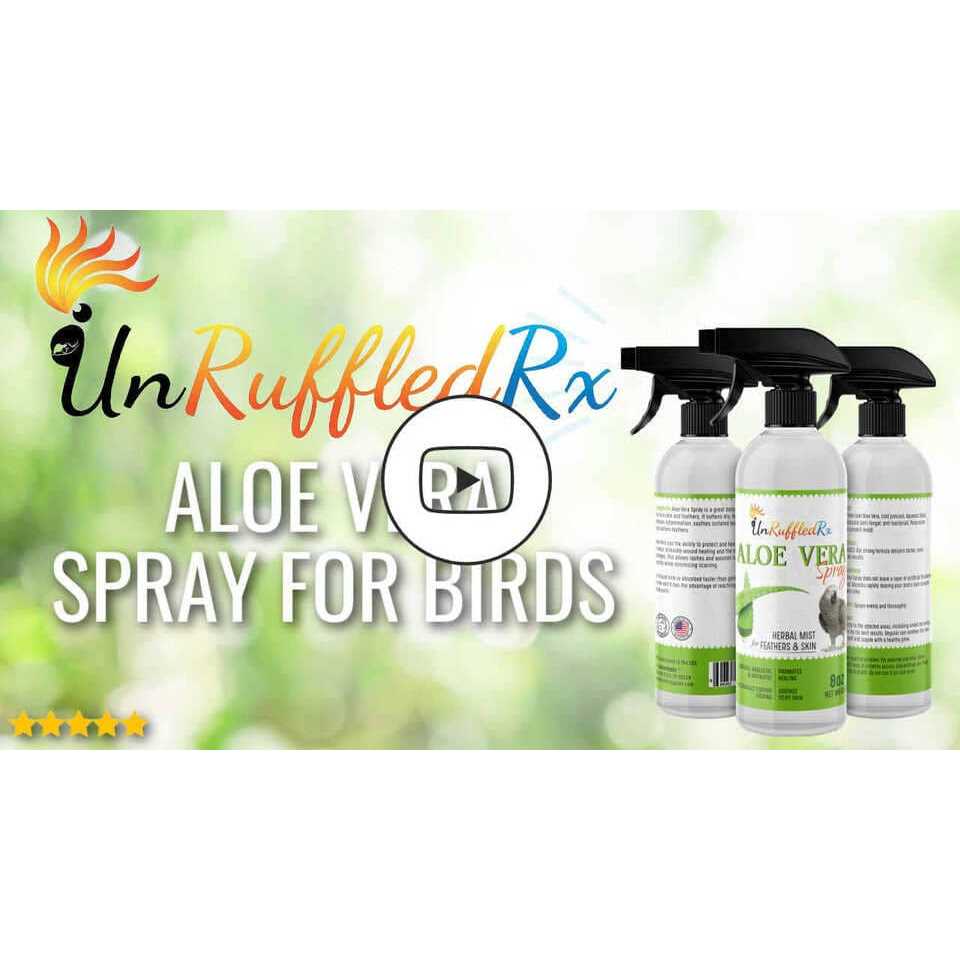 Aloe Vera Bird Bath Spray 8 Fl Oz G565