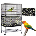 Bird Cage Seed Catcher Adjustable Nylon Mesh Net E432