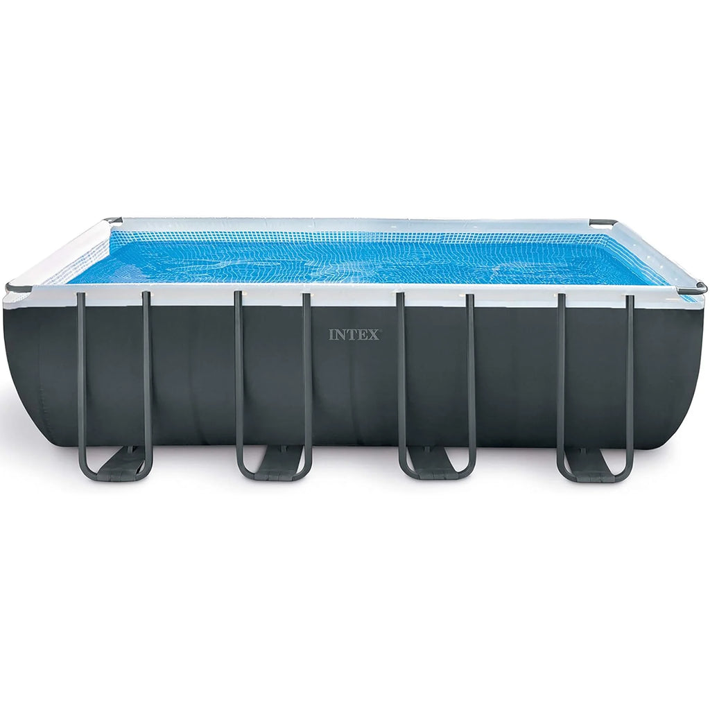 18' x 9' x 52 Rectangular Above Ground Pool Set D154253