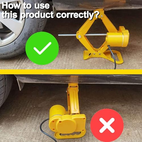 3 Ton 12V Electric Car Jack with Carrying Case L951