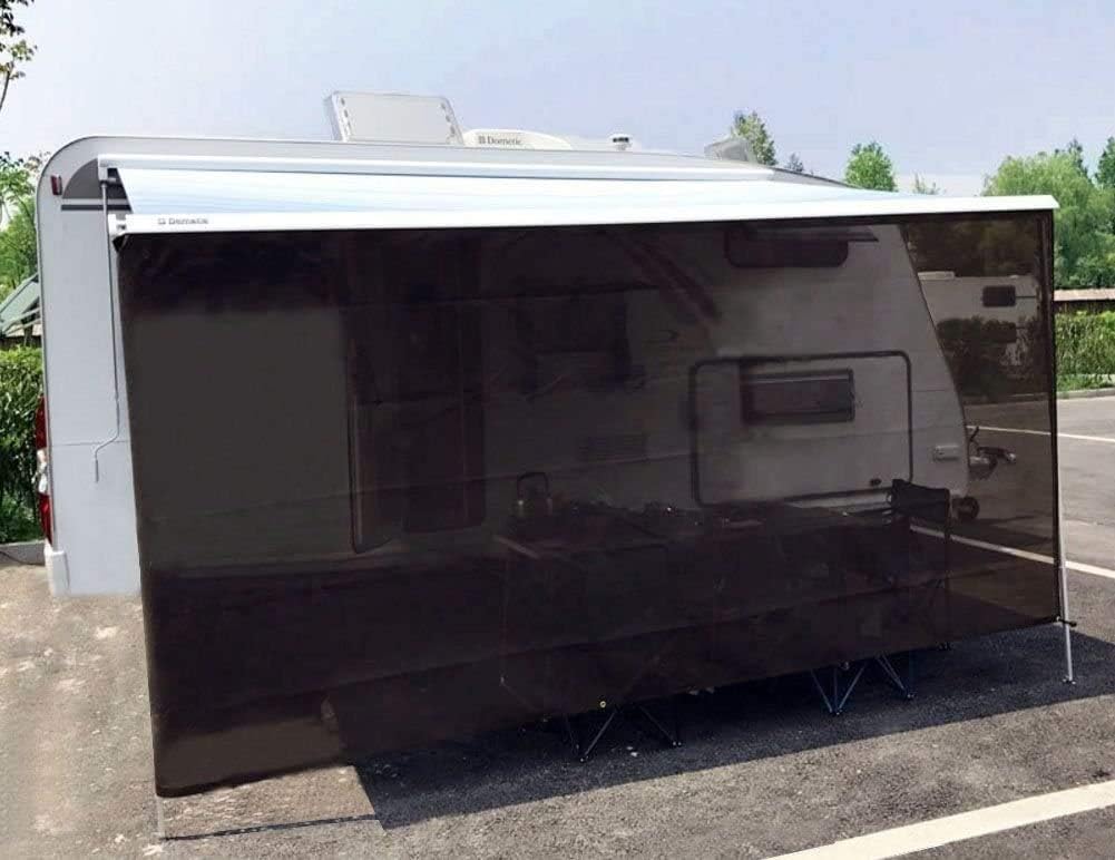 Beige Mesh RV Awning Sun Shade Screen U4142