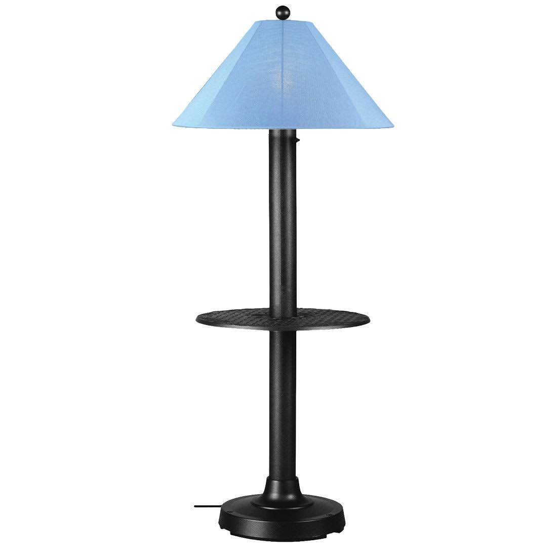 Bronze Table Floor Lamp with Sunbrella Shade P617716