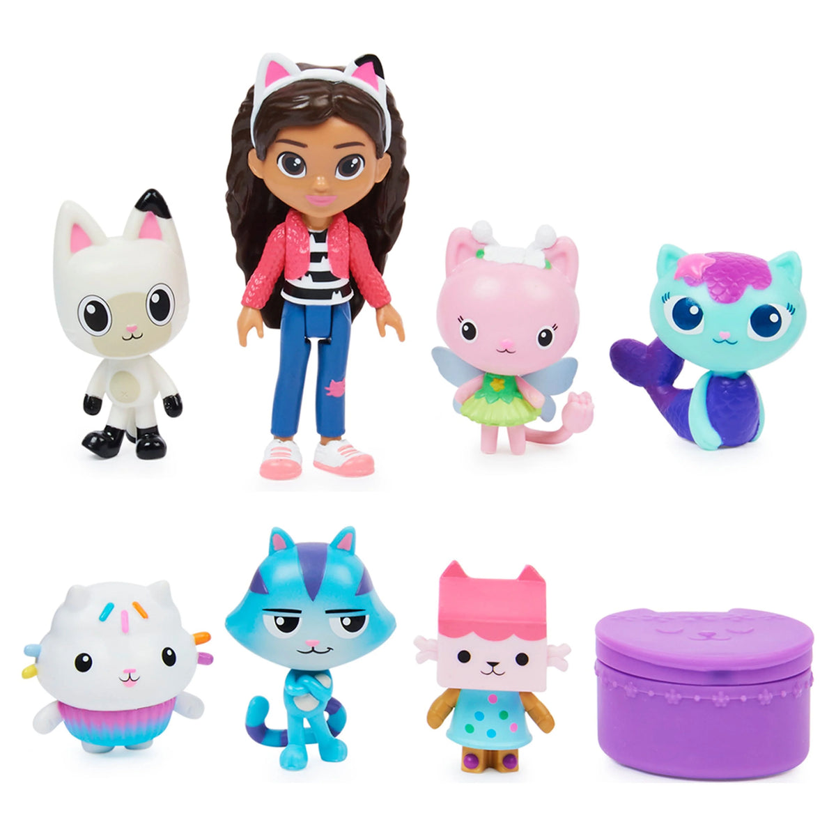 Deluxe Gift Set with 7 Toy Doll Figures W20223