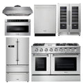 48 in. Gas Range, Range Hood, Refrigerator, Dishwasher, Microwave Drawer, Wine Cooler U5169
