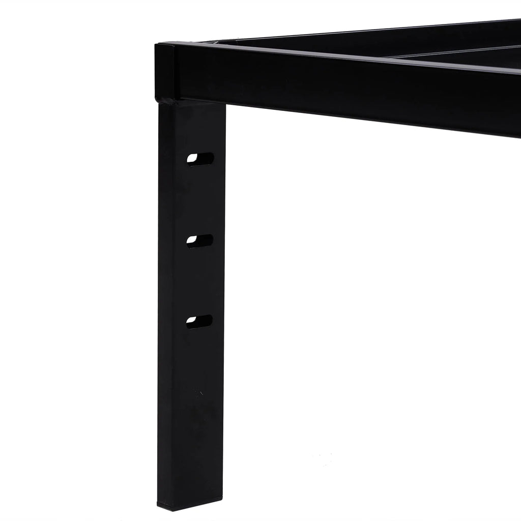 Twin Size Black Metal Platform Bed S91977