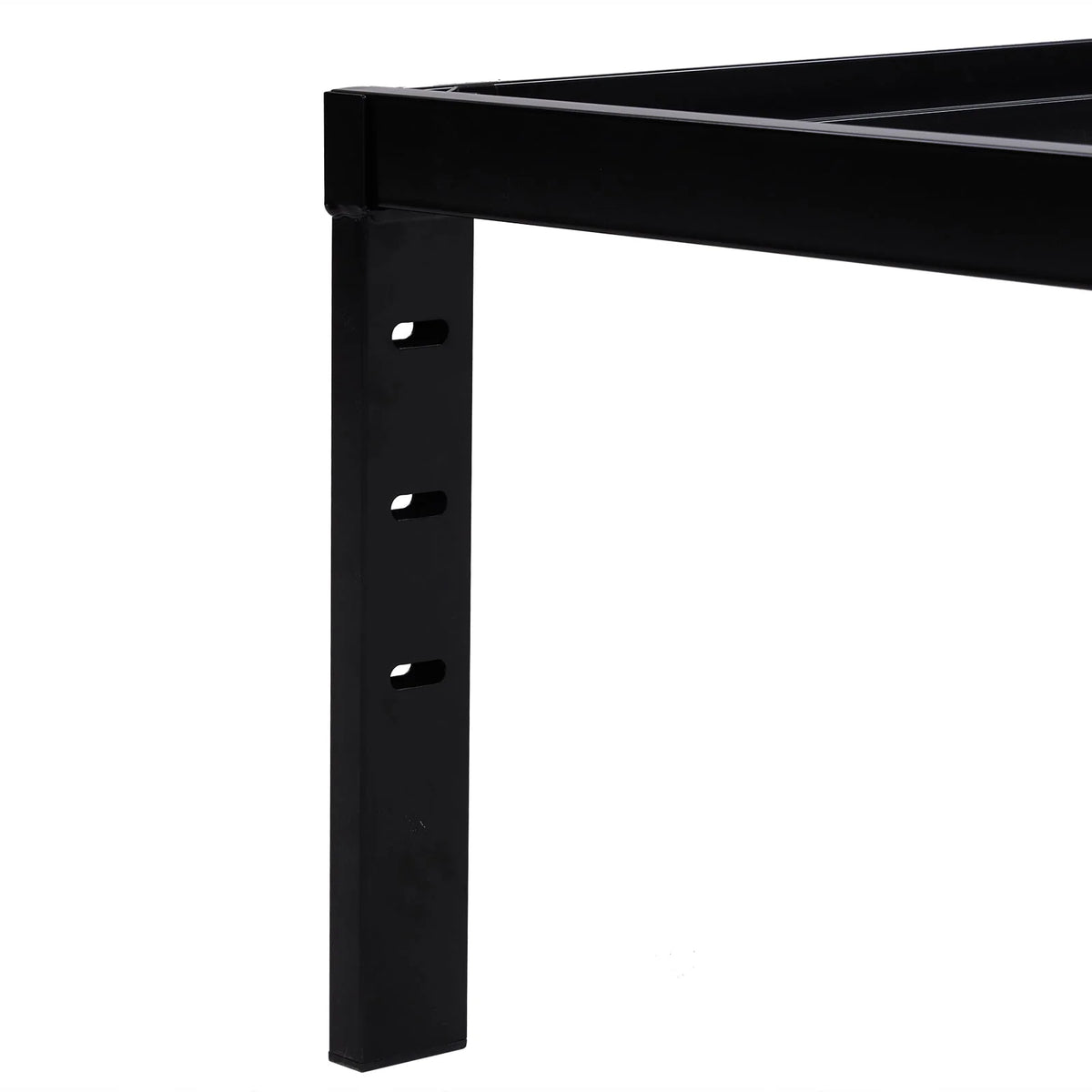 Twin Size Black Metal Platform Bed S91977