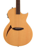 Natural Thinline Acoustic-Electric Guitar R646