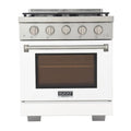 30 4.2 cu. ft. Natural Gas Range in White B2273