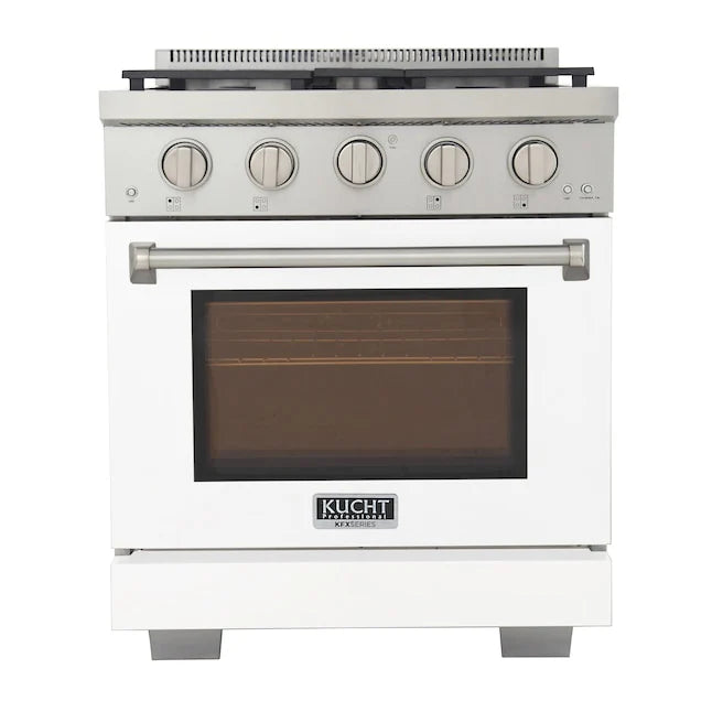 30 4.2 cu. ft. Natural Gas Range in White B2273