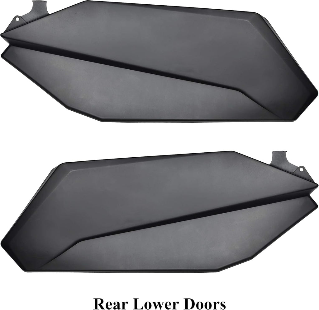 Lower Door Inserts Panels with Built-in Metal Frame (4 Doors, Front & Rear) N250
