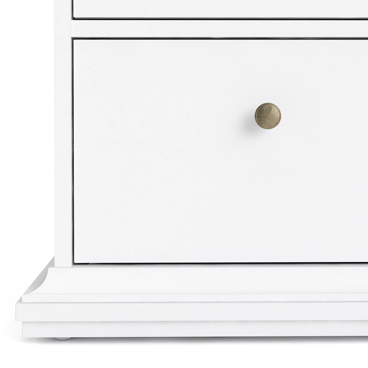White 6 Drawer Chest N4036