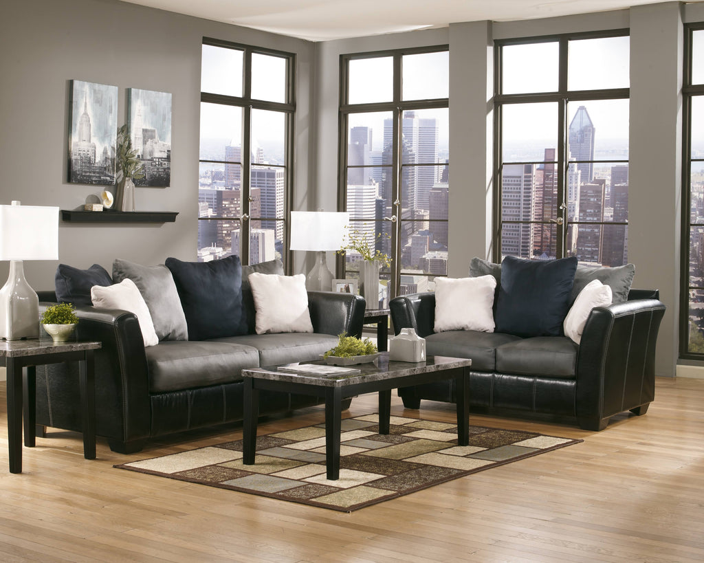 3-Piece Occasional Table Set Black W665