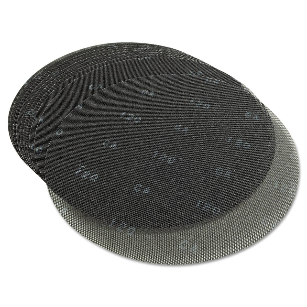 Sanding Screens 20x22 Diameter 120 Grit Black 10/Carton Z5342