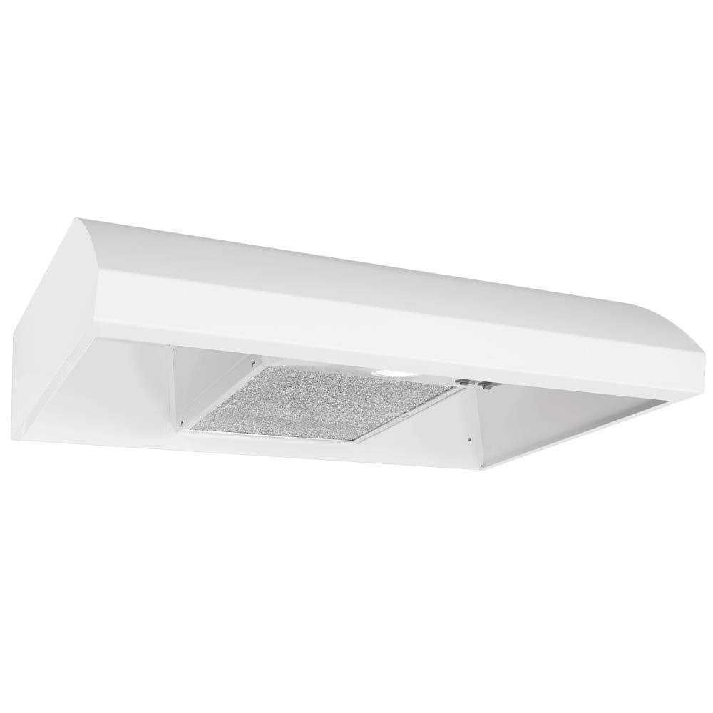 White 30-in Convertible Undercabinet Range Hood U854757