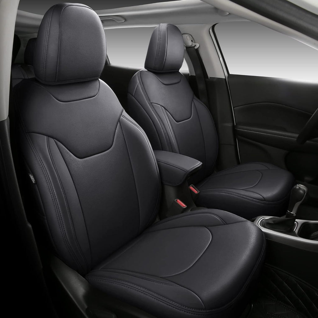 Faux Leather Car Seat Covers Full Set G829521