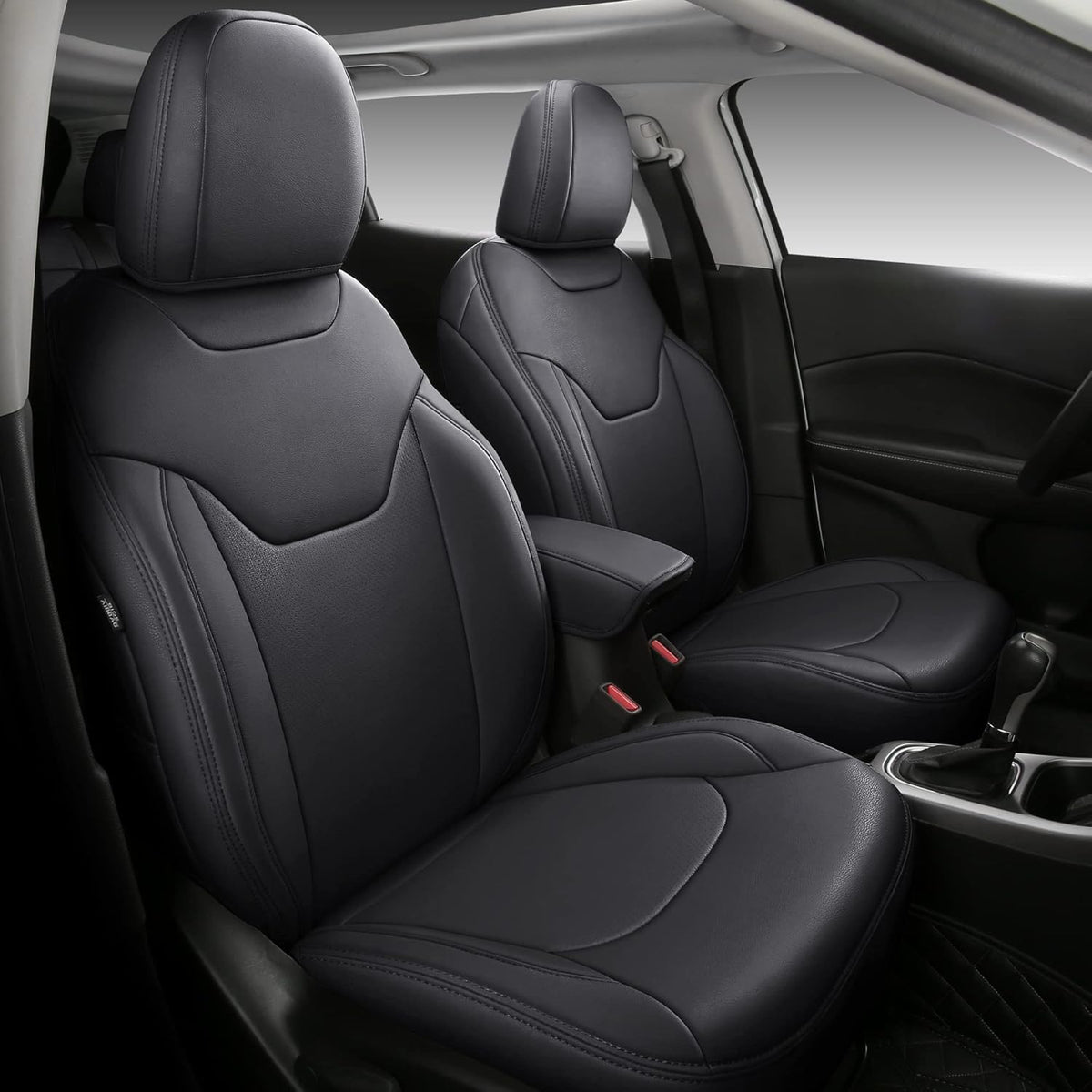 Faux Leather Car Seat Covers Full Set G829521