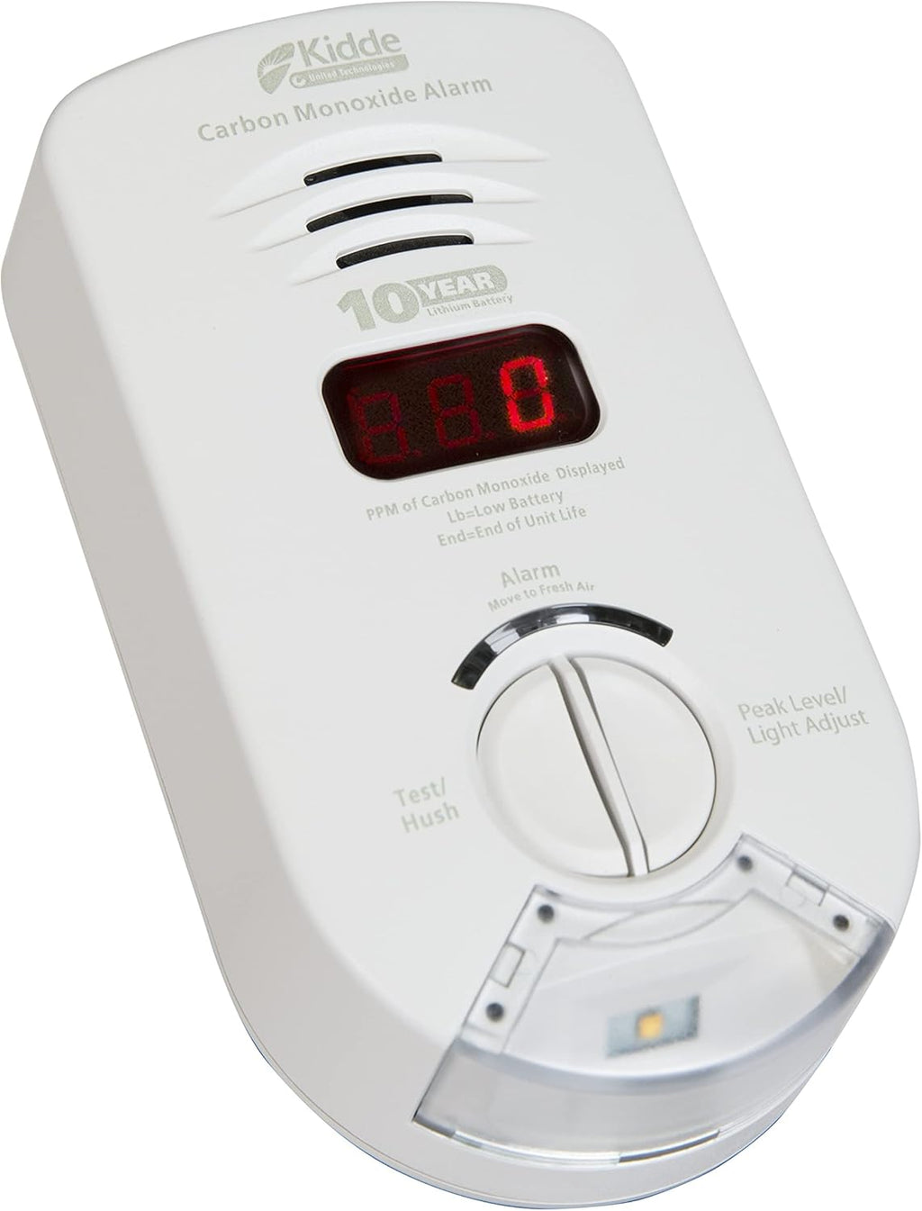 Carbon Monoxide Detector with Digital Display L3560